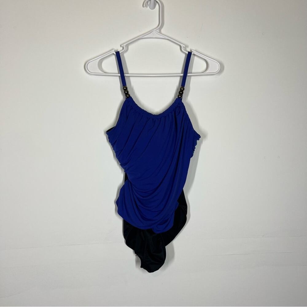 $162 Magicsuit by Miraclesuit Lisa One Piece Swimsuit Size US 8 - Picture 3 of 11